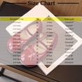 thumbnail image 3 of JDQJBZ Girl's Casual Shoes Soft Sole Bow Decor Princess Flats for Performance School, 3 of 4