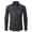 Black, variant on TIMIFIS White Men's Business Shirts Formal Casual Solid Turndown Collar Dress Shirt Regular Long Sleeve Blouse Shirt