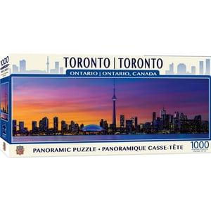Masterpieces Puzzle Company Blakeway Panoramas - Toronto Skyline 1000 Piece Panoramic Puzzle