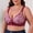Red, variant on Bra Lingerie for Everyday Comfort and Style - Front Buttoned Mesh Design with Adjustable Straps and Seamless Backless Fit for Seasonal Wear