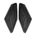 thumbnail image 2 of Side Panel Air Intake Cover, Protective High Reliability Motorcycle Air Intake Cover ABS  for Autocycle Replacement for CB650R 2019 2020 2021 Gray,Carbon Fiber Style,Black,Bamboo, 2 of 7