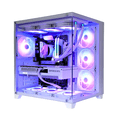 thumbnail image 1 of Delta Labs Moonlight PC de Jeu Blanc – Core 5 Ultra 245K, RTX5060 8 Go GDDR7, 32 Go DDR5 RAM, 1 To NVMe SSD, 1 of 5