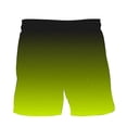 thumbnail image 4 of FAIWAD Mens Summer Gradient Shorts Casual Classic Short Pants Elastic Waist Drawstring Comfort Beach Shorts, 4 of 9