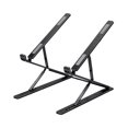 thumbnail image 1 of lionlar Portable Aluminum Alloy Folding Laptop Stand Adjustable Laptop Riser Holder for Balck, 1 of 5