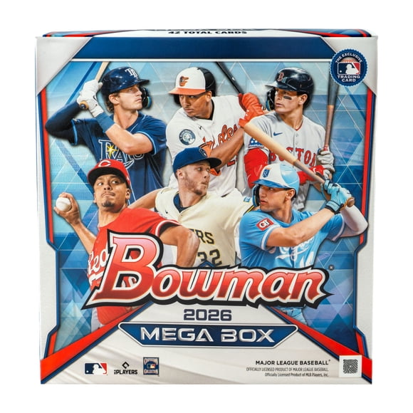 2026 Bowman Baseball Trading Cards Mega Box