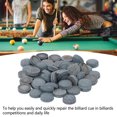 thumbnail image 4 of 48Pcs 14mm Billiard Cue Tips, Snooker Pool Cue Stick Tips Replacement Billiard Accessories, 4 of 8