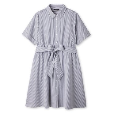 Robe chemise mi-longue Lane Bryant Plus pour femmes