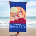 thumbnail image 2 of Harry Potter Serviette de Plage Rêvant de Poudlard, 2 of 6