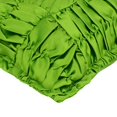 thumbnail image 2 of Housse de Coussin, Housse de Coussin Vert Trèfle, Housse de Coussin Froncée Patchwork, Housse de Coussin 20x20 Pouces (50x50 cm) Vert, Housse de Coussin Patchwork Moderne, Satin Carré - Vert Trèfle de Rêve, 2 of 3