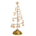 thumbnail image 2 of Small Prelit Christmas Tree Crystal Decoration Mini Christmas Tree Slim Christmas Tree with LED Lights for Tabletop Ornament, 2 of 9