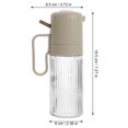 thumbnail image 2 of Distributeur d'Huile Transparent Bouteille d'Huile d'Olive Bouteille Vaporisateur d'Huile Bouteille Vaporisateur d'Huile Type Presse Vaporisateur d'Huile, 2 of 8