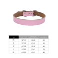 thumbnail image 3 of Colliers Réglables Chaton Animaux de Compagnie en Cuir Confortable Fournitures Chaton Doux Chiot Boucle Collier Animaux de Compagnie Fournitures pour Largr Petit Chien, 3 of 5