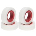 thumbnail image 1 of 130mm Red Dual Stage Soft TPE Foam Inner Liner for 2.2-inch Wheels - Replacement Part for SCX10, Wraith, Capra, Traxxas TRAX4 (Accessory BJM387), 1 of 6