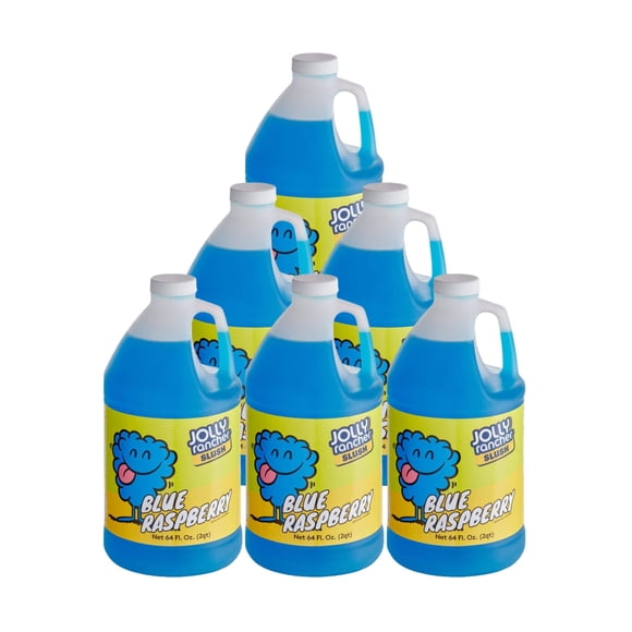 Jolly Rancher Sirop de Slush à la Framboise Bleue Concentré pour Services Alimentaires 5:1-64 oz