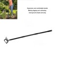 thumbnail image 3 of Garden Rake with Garden Hoe, Heavy Duty Weeding  Stirrup Hoe and Cultivator with Adjustable Handle, Stainless Steel Hula Hoe Garden Tool for Weeding, Loosening Soil, Planting, 3 of 8