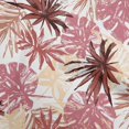thumbnail image 1 of oneOone Cotton Poplin Beige Fabric Leaves Craft Projects Decor Fabric Printed By The Yard 56 Inch Wide, 1 of 4
