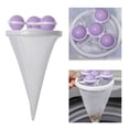 thumbnail image 1 of Oleegame 1PC Washing Machine Float Filter Bag Filter Hair Remover Cleaning Decontamination Laundry Ball Clothes Wash Ball Purple, 1 of 6