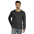 thumbnail image 1 of Inkmeso Men's Long Sleeve Cotton Basic Shirt Lightweight Solid T-Shirts, 1 of 7