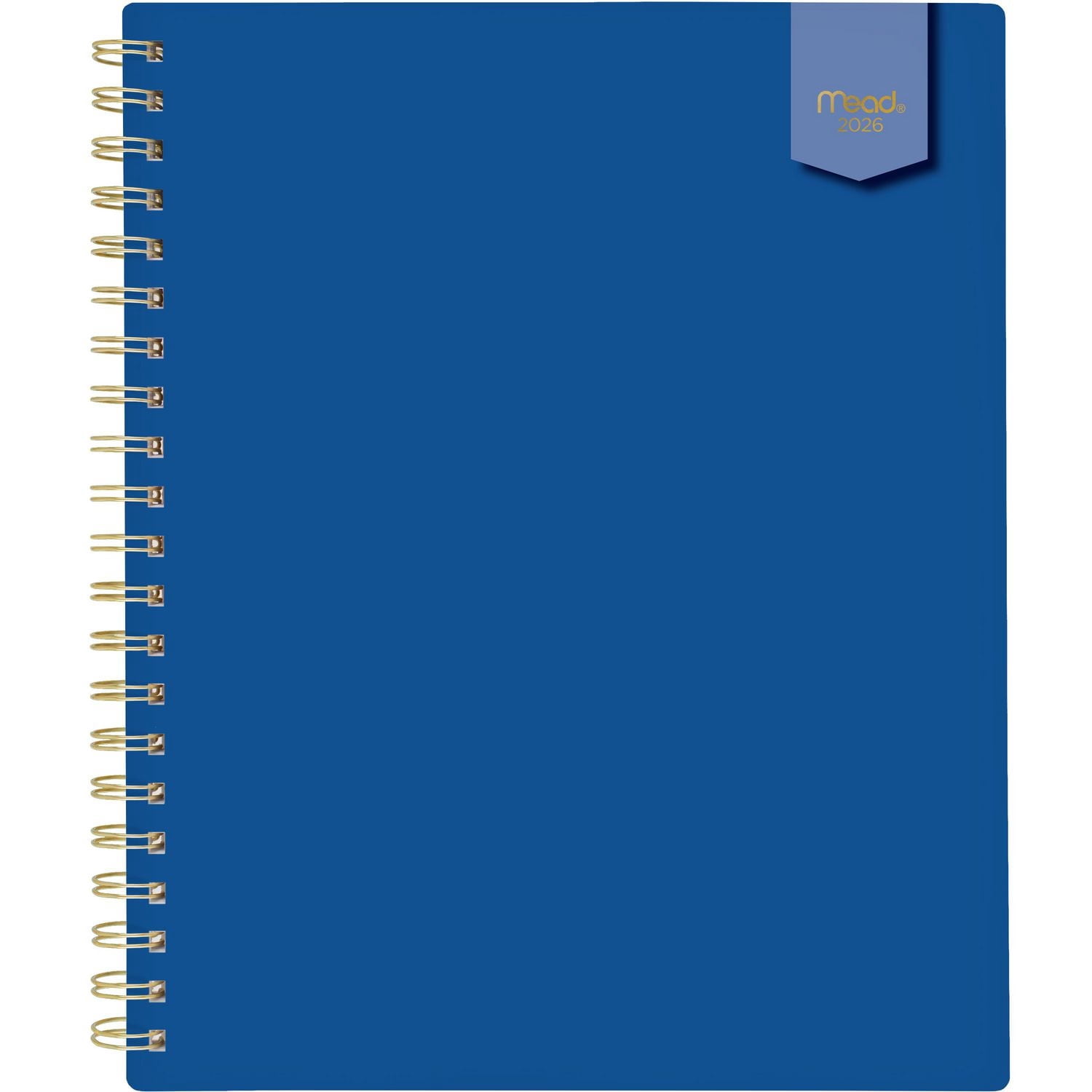 2026 Mead® Galactic Blue Large Weekly Planner