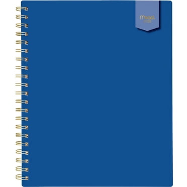 Agenda hebdomadaire Mead® Galactic Blue 2026, grand format
