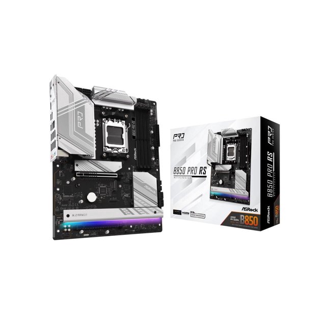 ASRock B850 PRO RS AM5 AMD B850 SATA 6Gb/s Carte Mère ATX