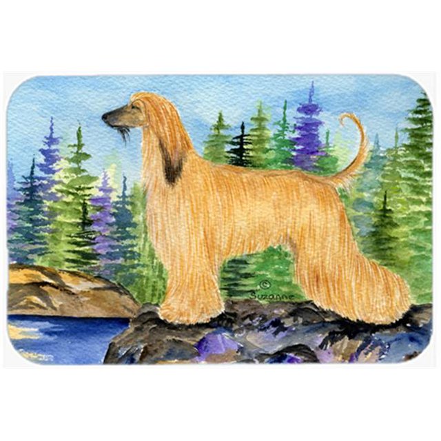 Afghan Hound Kitchen Or Bath Mat, 20 x 30 in.