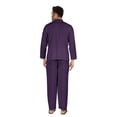 thumbnail image 4 of Inkmeso SolidNightwearSet For Men's Short Sleeve Pjs Loungewear Sets Soft Cotton Designer Sleepwear, 4 of 7