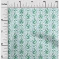 thumbnail image 1 of oneOone Silk Tabby Fabric Leaves Block Fabric Prints By Yard 42 Inch Wide, 1 of 4