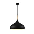thumbnail image 1 of Wood Metal Colorful Pendant Lamp, Creative Ceiling Pendant Light Fixture, Modern Pendant Lighting, Farmhouse Pendant Light for Over Kitchen Island Dining Room Table Bar Entrance Cafe, 1 of 7