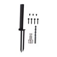 thumbnail image 2 of Fence Post Repair Fence Post Repair Stakes Convenient Installation Sturdy Spare Parts Fence Post Support Pile for Outdoor, 2 of 10
