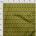 thumbnail image 2 of oneOone Viscose Jersey Fabric Leaves & Floral Block Decor Fabric Printed BTY 60 Inch Wide, 2 of 4