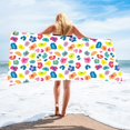 thumbnail image 2 of RXIRUCGD Fashion Printed Beach Towel Microfiber Bath Towel Swim Towel Pool Towels Oversized, 2 of 3