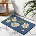 thumbnail image 2 of Relax with Luxurious Medallion Floral Bathroom Rug - Quick Dry & Absorbent Bath Mat, Perfect Spa Design Décor for Your Shower Room, 20x32 inch, 2 of 5