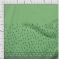 thumbnail image 1 of Soimoi Polyester Crepe Fabric Stripe,Leaves & Berries Panel Printed Fabric 1 Yard 52 Inch Wide, 1 of 3
