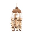 thumbnail image 3 of ESTINK Large Chewing Toy Coconut Shell Chew Toys Wooden Blocks Cage Hanging Toys, 3 of 8