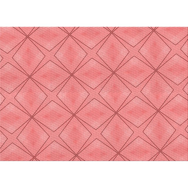 Ahgly Company Tapis d'Intérieur Lavables en Machine, Rectangle de Transition Rose Corail Clair, 8' x 10'