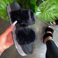thumbnail image 4 of LSLJS Femmes Dames Mode Décontractée Plateformes Pantoufles en Cristal Chaussures à Enfiler, Pantoufles pour Femmes, 4 of 6