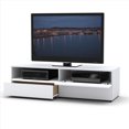 thumbnail image 1 of Nexera BLVD 60-inch TV Stand, White, 1 of 5