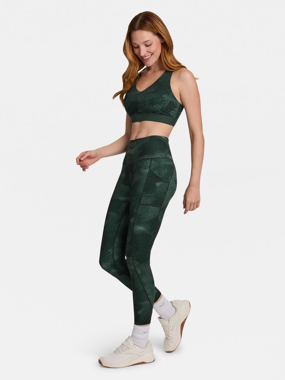 Reebok Soutien-gorge imprimé Inspire pour femmes
