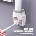 thumbnail image 4 of SDNall Rolling Toothpaste Squeezer, Wall Hangers Without Nails, Automatic Toothpaste Dispenser, Wall Mounted, Easy Operation, Strong Load Bearing, No Drilling Required, Automatic Toothpaste Dispenser, 4 of 6