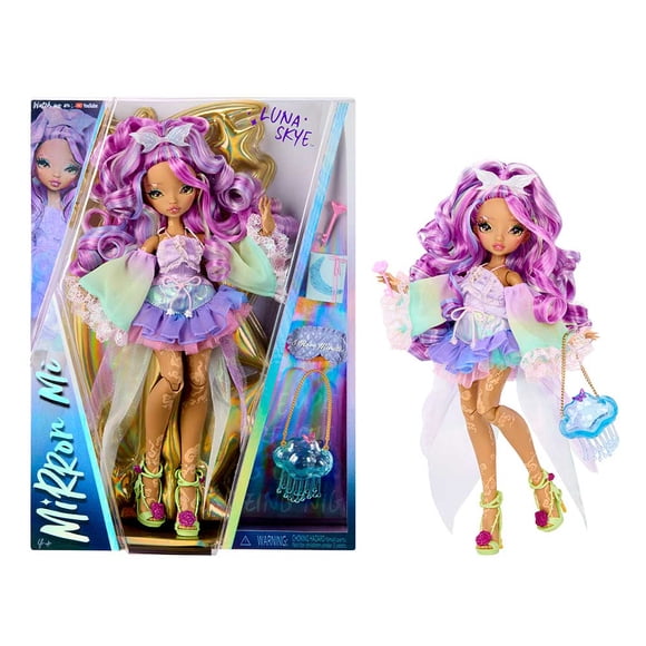 Poupée-mannequin Mirror Mi Luna Skye avec accessoires, poupée fantaisiste aux émotions rêveuses