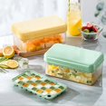 thumbnail image 3 of Ice Cube Tray Quick Release Reusable Large Capacity Non-stick Food Grade Ice-making Flexible Cold Drinks Ice Cube Tray with Shovel Container Set Kitchen Supplies, 3 of 8