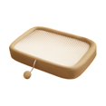 thumbnail image 3 of Milaget Cat Scratcher Bed Cat Scratching Mat for Pet Birthday Small Medium Large Cat beige, 3 of 9