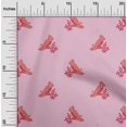 thumbnail image 1 of oneOone Cotton Flex Fabric Bird Block Print Fabric By The Yard 40 Inch Wide, 1 of 4