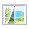 thumbnail image 2 of Deals of The Day Clearance! Adjustable Window Screen, Fine Mesh Stainless Steel Net Protector, 39 x 47 Inches for Window Frames, Screen Protector for Home, 2 of 8