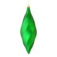 thumbnail image 1 of Vickerman M183104M 8 in. Green Matte Swirl Finial Ornament  6 per Bag, 1 of 3