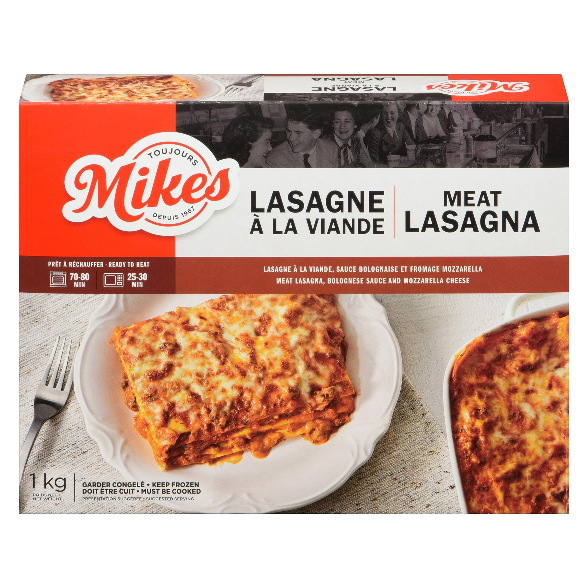Mikes Lasagne à la Viande 1 kg