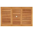 thumbnail image 2 of vidaXL 5 Piece Garden Dining Set Solid Teak Wood, 2 of 5