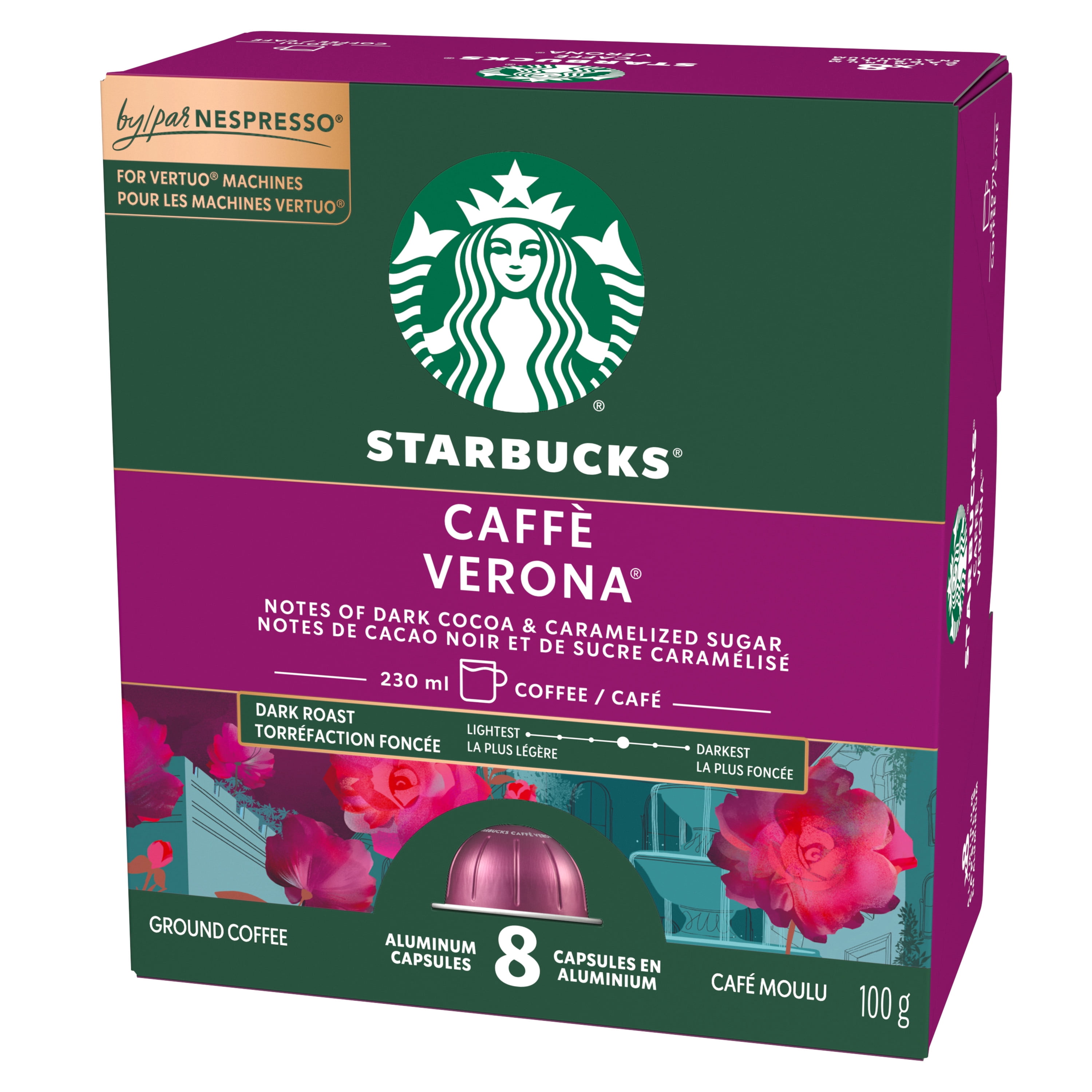 STARBUCKS CAFFE VERONA 220g 6つ STARBUCKS Caffé Verona For Nespresso Vertuo - Walmart.ca
