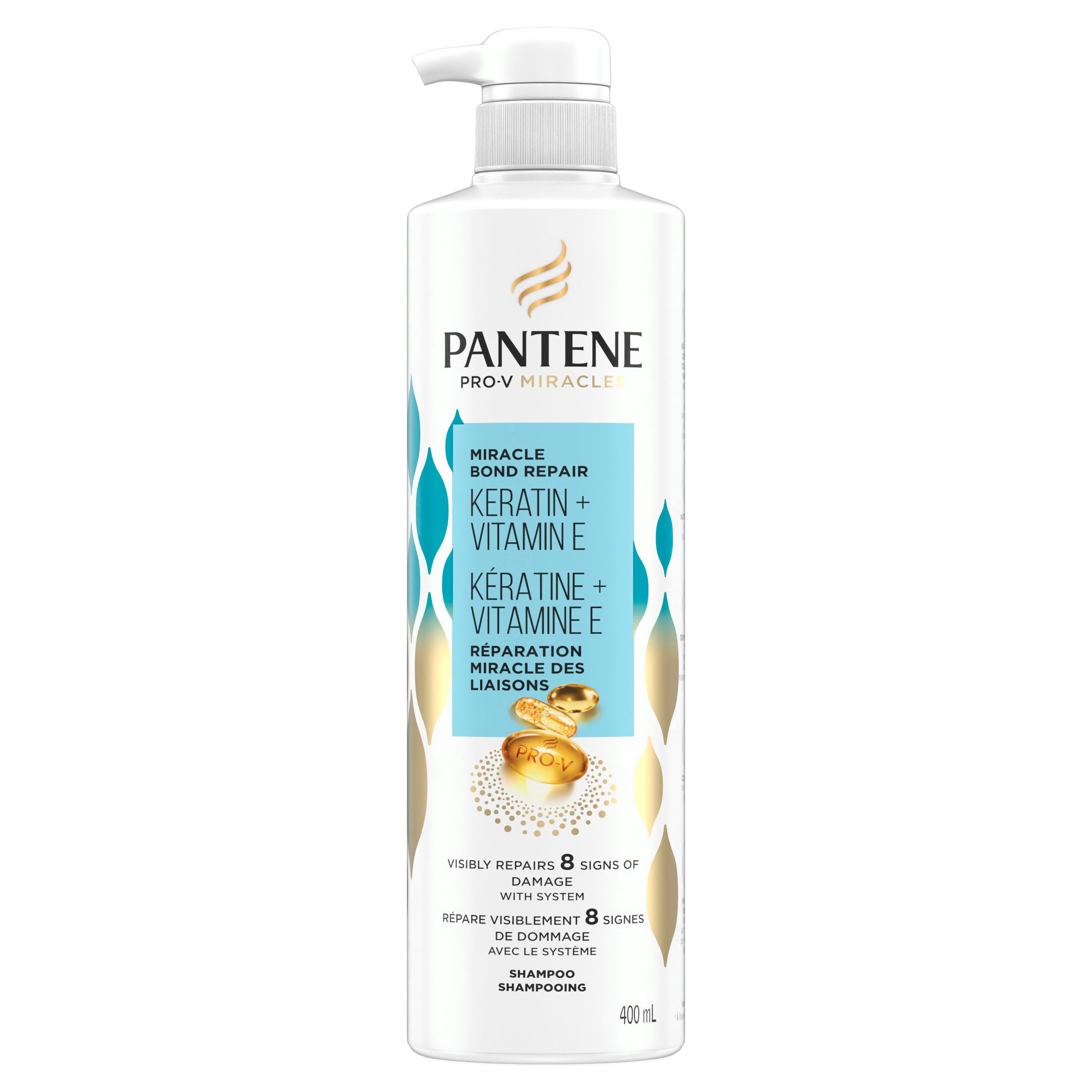 Pantene Pro-V Miracles Bond Repair Keratin + Vitamin E Sulfate-Free Shampoo